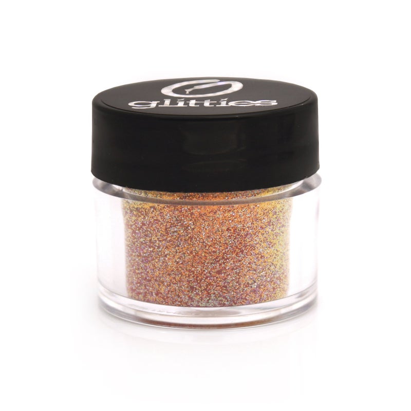 GLITTIES - Sweet Nectar - Cosmetic Extra Fine (.006") Mixed Glitter Powder - Make Up, Body, Face, Hair, Lips, Nails - (10 Gram Jar) - Image 1